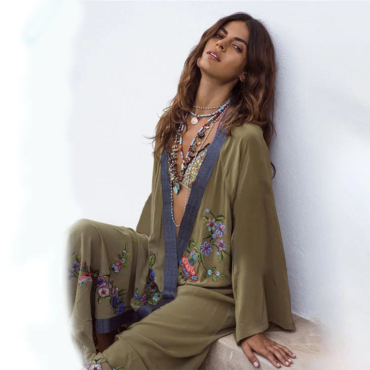 Kimono Boho Bordado Cindy